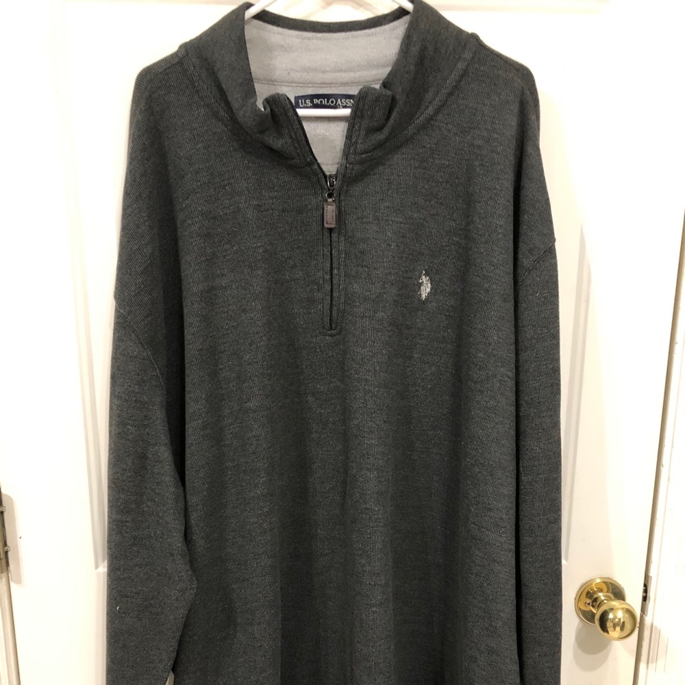 U.S. Polo Assn. zip up sweater.